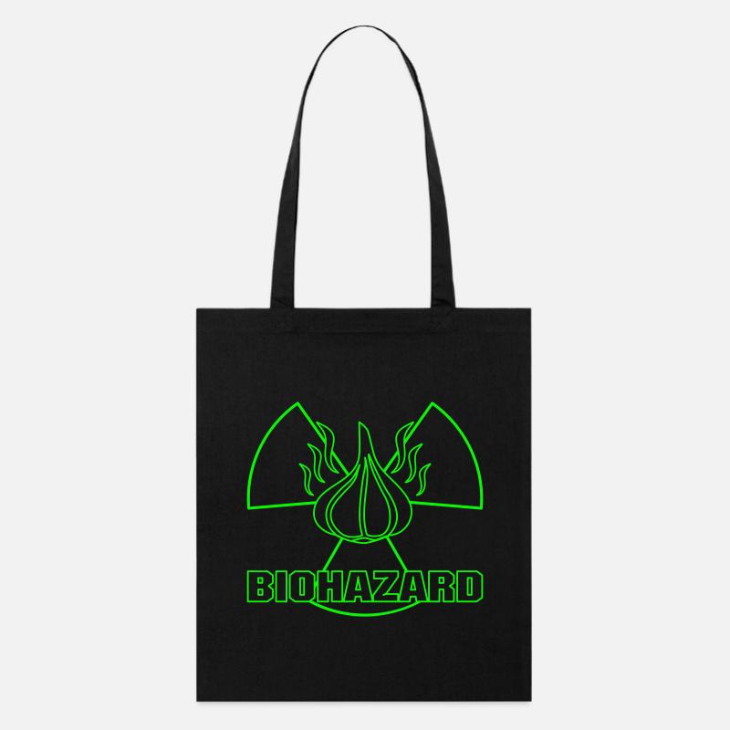 GARLIC BIOHAZARD - Stanley/Stella Bio-Stoffbeutel - Schwarz
