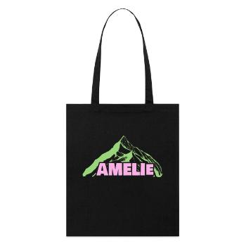 Mountaineering Amelie - Stanley/Stella Organic Tote Bag - black - Front