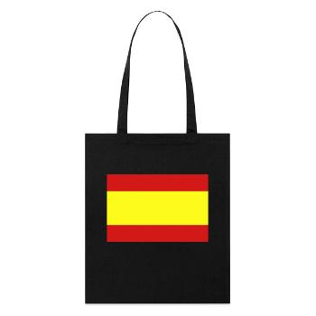 spain flag - Tote bag bio Stanley/Stella - noir - Devant