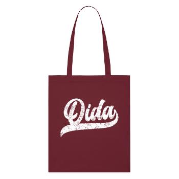 Oida Bavière Autriche Dialecte Vintage - Tote bag bio Stanley/Stella - bordeaux - Devant