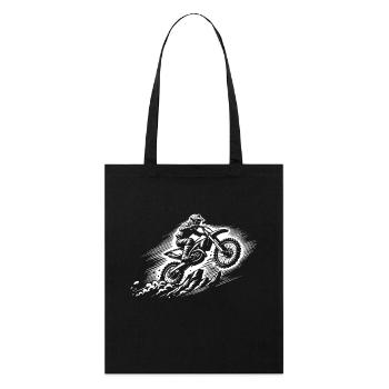 Motocross Dirt Bike Jump - Tote bag bio Stanley/Stella - noir - Devant