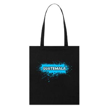 Guatemala - Stanley/Stella Bio-Stoffbeutel - Schwarz - Vorne
