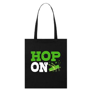 Sauterelle - Tote bag bio Stanley/Stella - noir - Devant