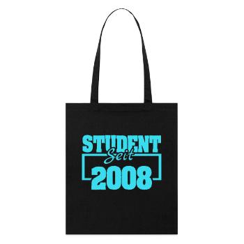 Student 2008 - Stanley/Stella Organic Tote Bag - black - Front