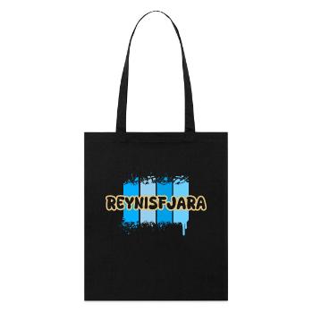 Gift for Reynisfjara - Stanley/Stella Organic Tote Bag - black - Front