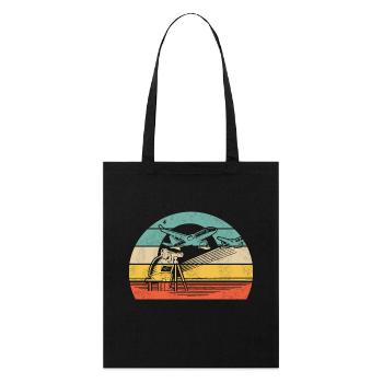Planespotting Planespotter - Tote bag bio Stanley/Stella - noir - Devant