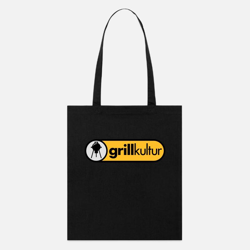 grillkultur (3c) - Stanley/Stella Bio-Stoffbeutel - Schwarz