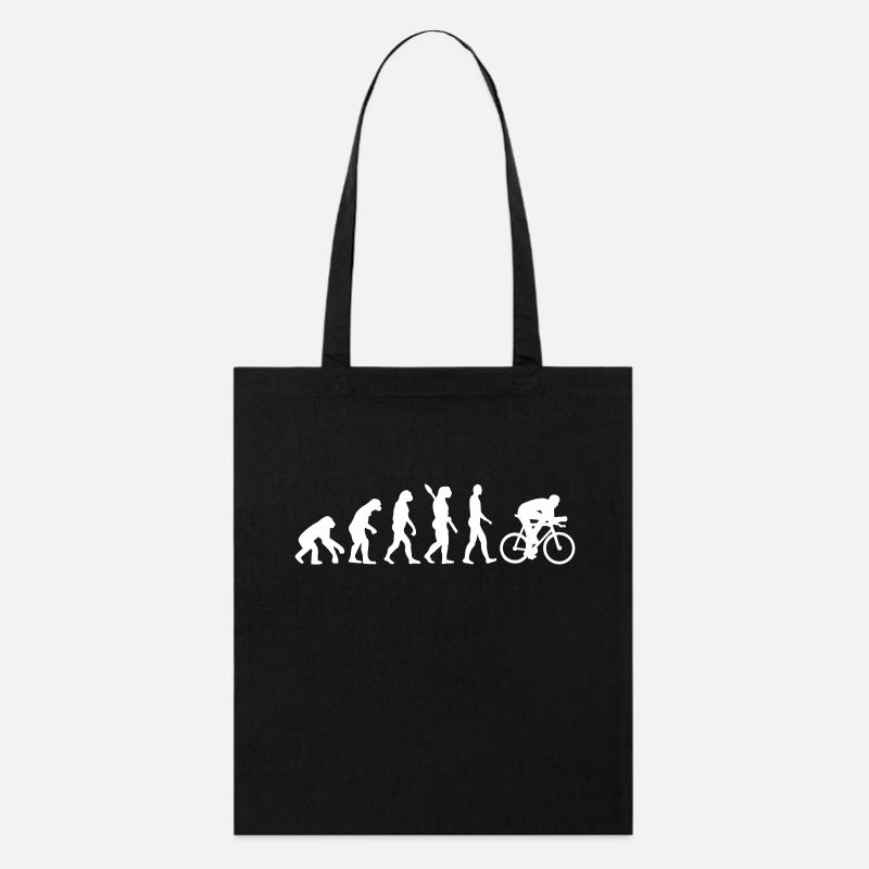 Evolution Radfahren - Stanley/Stella Bio-Stoffbeutel - Schwarz