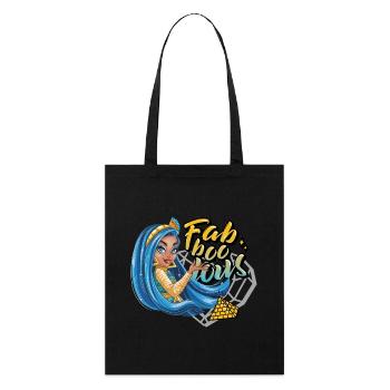 Monster High™ Cleo De Nile Fab-Boo-Lous - Stanley/Stella Bio-Stoffbeutel - Schwarz - Vorne