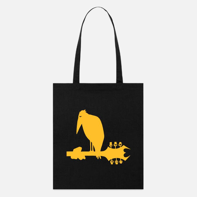 Le corbac metalleux - Tote bag bio Stanley/Stella - noir