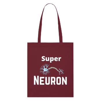 Superneuron-Netzwerk - Stanley/Stella Bio-Stoffbeutel - Burgunderrot - Vorne