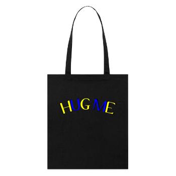 hug me - Stanley/Stella Organic Tote Bag - black - Front