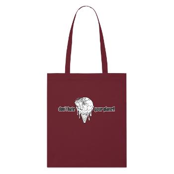 Planète // Illustration - Tote bag bio Stanley/Stella - bordeaux - Devant