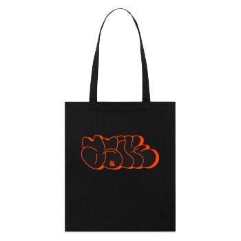 Asik Graffiti Throwup Simple Style Alphabet - Tote bag bio Stanley/Stella - noir - Devant