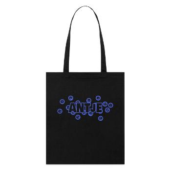 Liebe Antje - Stanley/Stella Bio-Stoffbeutel - Schwarz - Vorne