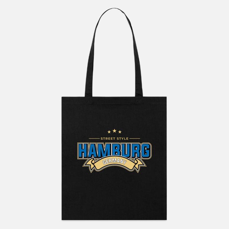 Hambourg - Tote bag bio Stanley/Stella - noir