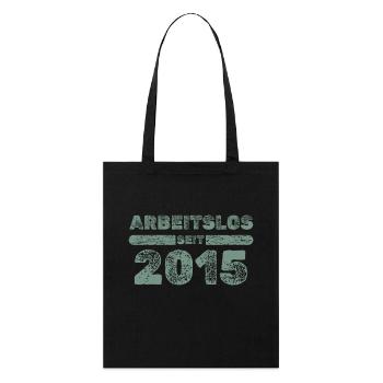2015 - Stanley/Stella Organic Tote Bag - black - Front