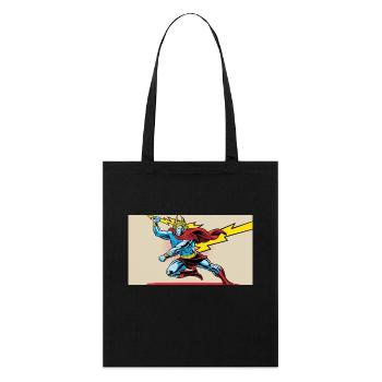 nVx Zeus 1 - Stanley/Stella Organic Tote Bag - black - Front