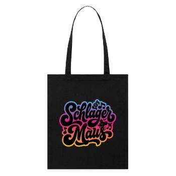 Schlager Maus - Schlagermaus - Schlagermusik - Tote bag bio Stanley/Stella - noir - Devant