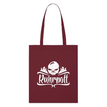 Ruhrpott Ruhrgebiet - Tote bag bio Stanley/Stella - bordeaux - Devant