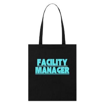 Facility Manager In-house technician Caretaker - Stanley/Stella Organic Tote Bag - black - Front