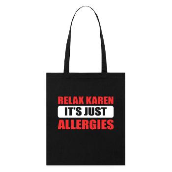 Karen - Tote bag bio Stanley/Stella - noir - Devant