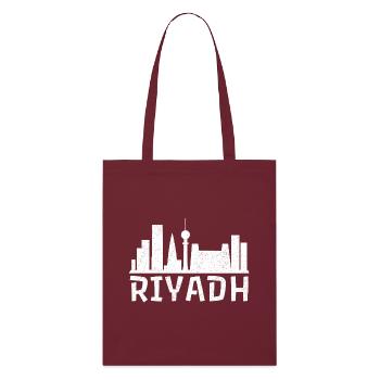 Horizon de Riyad Bold - Tote bag bio Stanley/Stella - bordeaux - Devant