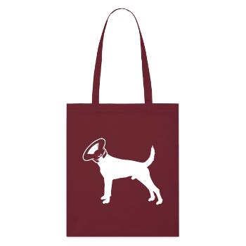 SUB WOOF WOOF - Stanley/Stella Organic Tote Bag - burgundy - Front