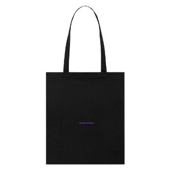 Floraison secrète - Tote bag bio Stanley/Stella - noir - Devant