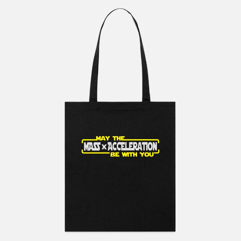 Möge die Kraft mit dir sein - Stanley/Stella Bio-Stoffbeutel - Schwarz