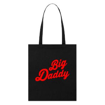 Big daddy - Stanley/Stella Organic Tote Bag - black - Front