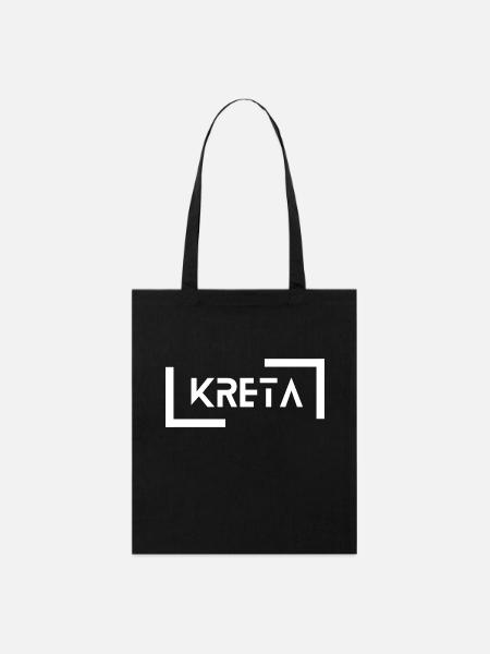 Kreta - Stanley/Stella Bio-Stoffbeutel - Schwarz