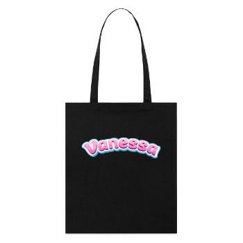 Vanessa Gift - Stanley/Stella Organic Tote Bag - black - Front