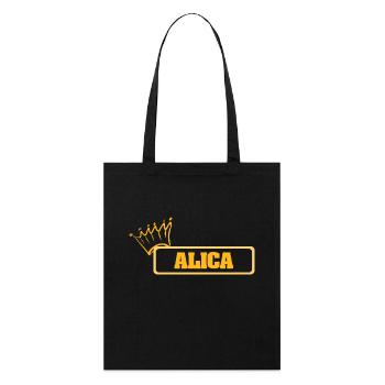 Nom : Alica - Tote bag bio Stanley/Stella - noir - Devant