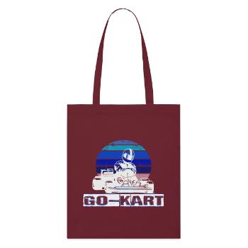 Kart - Stanley/Stella Organic Tote Bag - burgundy - Front
