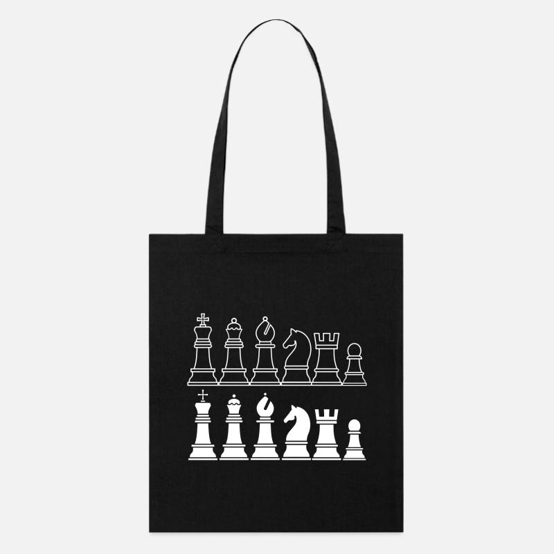 Jeu d’échecs Royal - Tote bag bio Stanley/Stella - noir