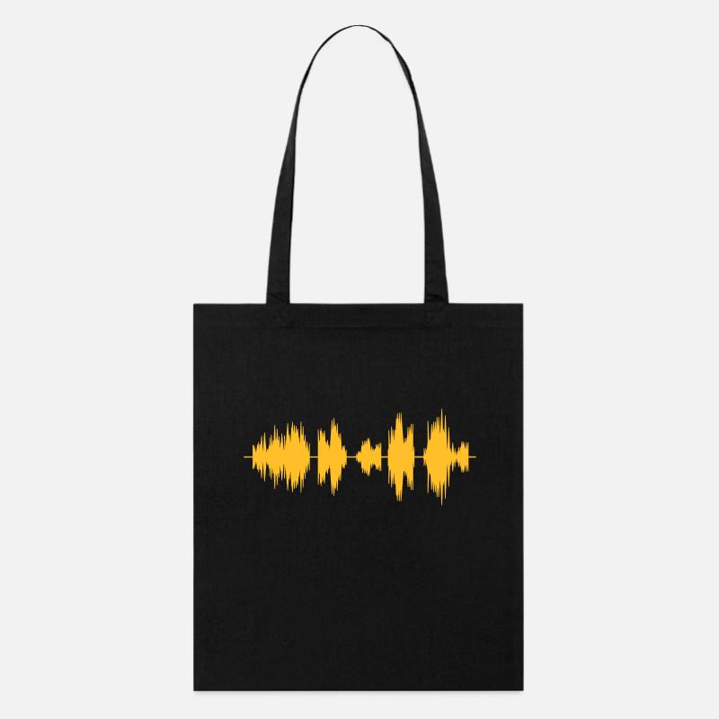 Graphique Son - Tote bag bio Stanley/Stella - noir