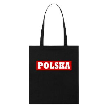 Polska - Tote bag bio Stanley/Stella - noir - Devant