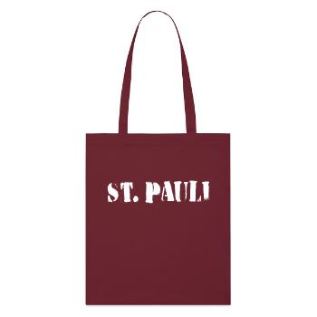 Hambourg St. Pauli - Tote bag bio Stanley/Stella - bordeaux - Devant