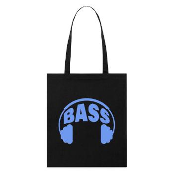 BASSE - Tote bag bio Stanley/Stella - noir - Devant