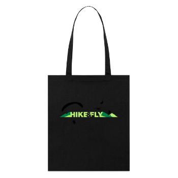 Hike & Fly - Tote bag bio Stanley/Stella - noir - Devant