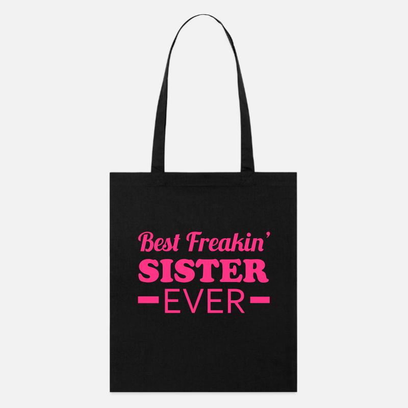 Sister - Tote bag bio Stanley/Stella - noir