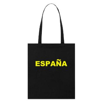 España - Spain - Spain - Stanley/Stella Organic Tote Bag - black - Front