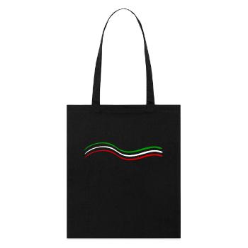 Vert Blanc Rouge - Tote bag bio Stanley/Stella - noir - Devant