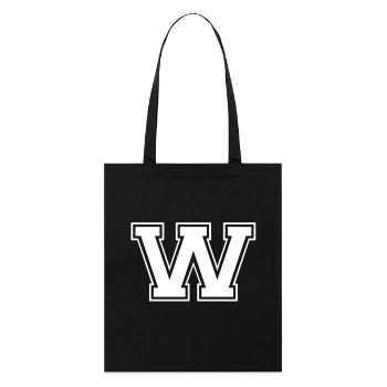w - Tote bag bio Stanley/Stella - noir - Devant