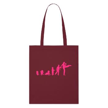 evolution franzoesisch boxen savate 4 fr - Tote bag bio Stanley/Stella - bordeaux - Devant