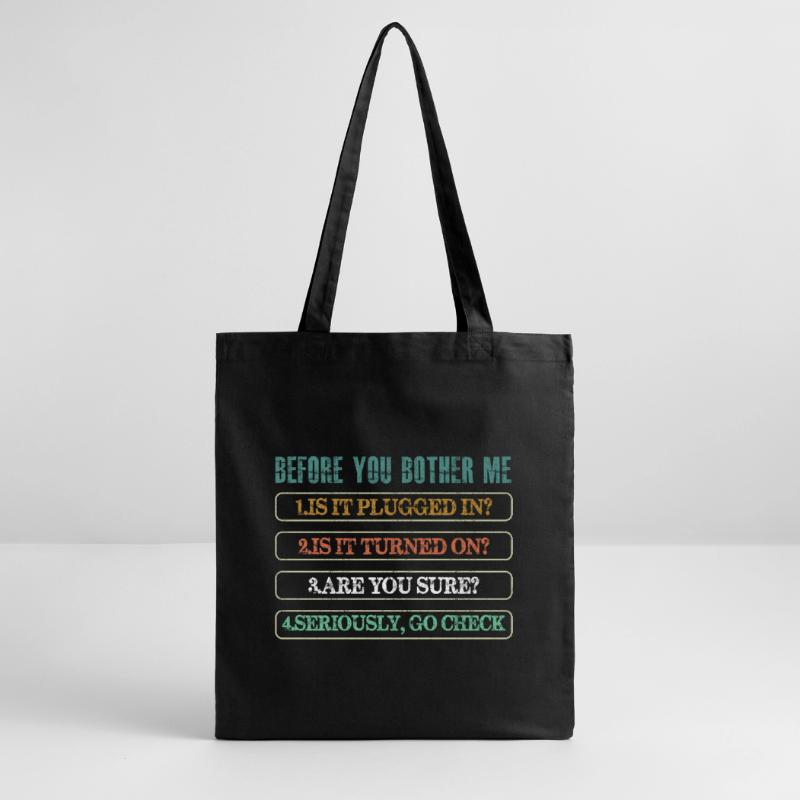 Information Technology Tech Technical Support Stanley/Stella Organic Tote Bag