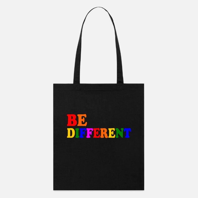 Be different - Stanley/Stella Organic Tote Bag - black