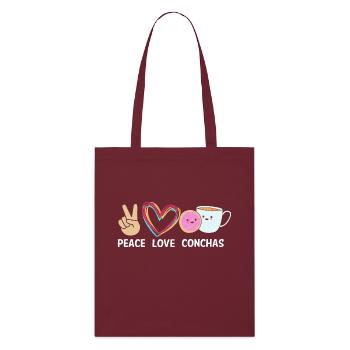 Maman latina - Tote bag bio Stanley/Stella - bordeaux - Devant