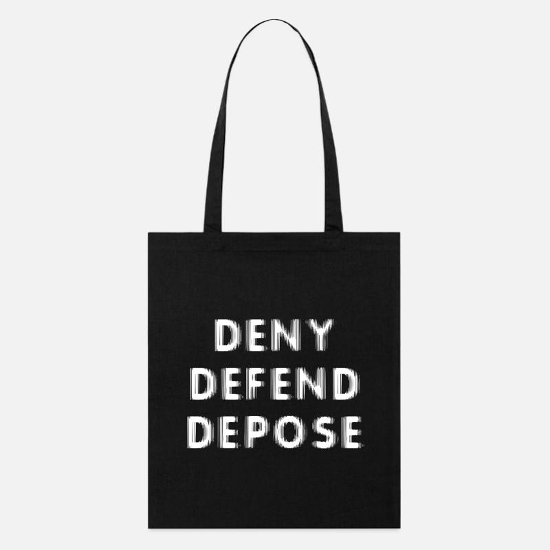 Nier Défendre Déposer - Tote bag bio Stanley/Stella - noir